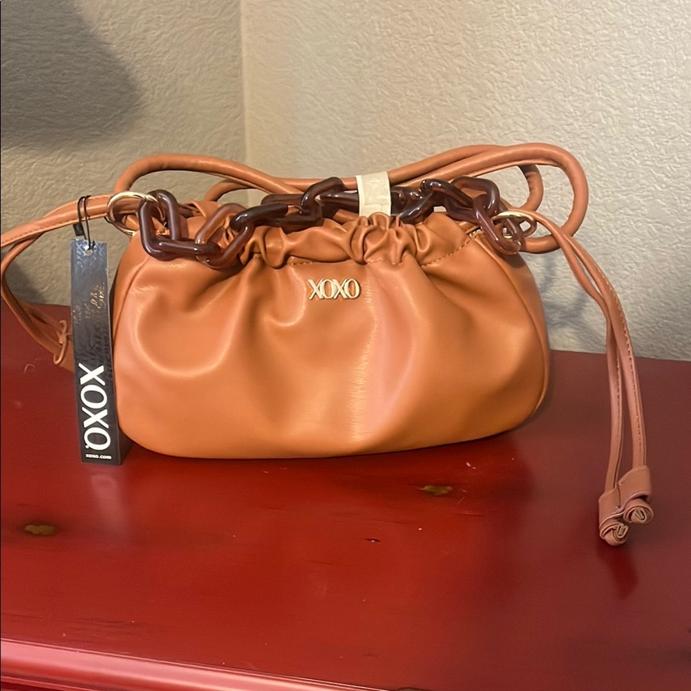 XOXO Women's Tan Shoulder Bag-Brand New